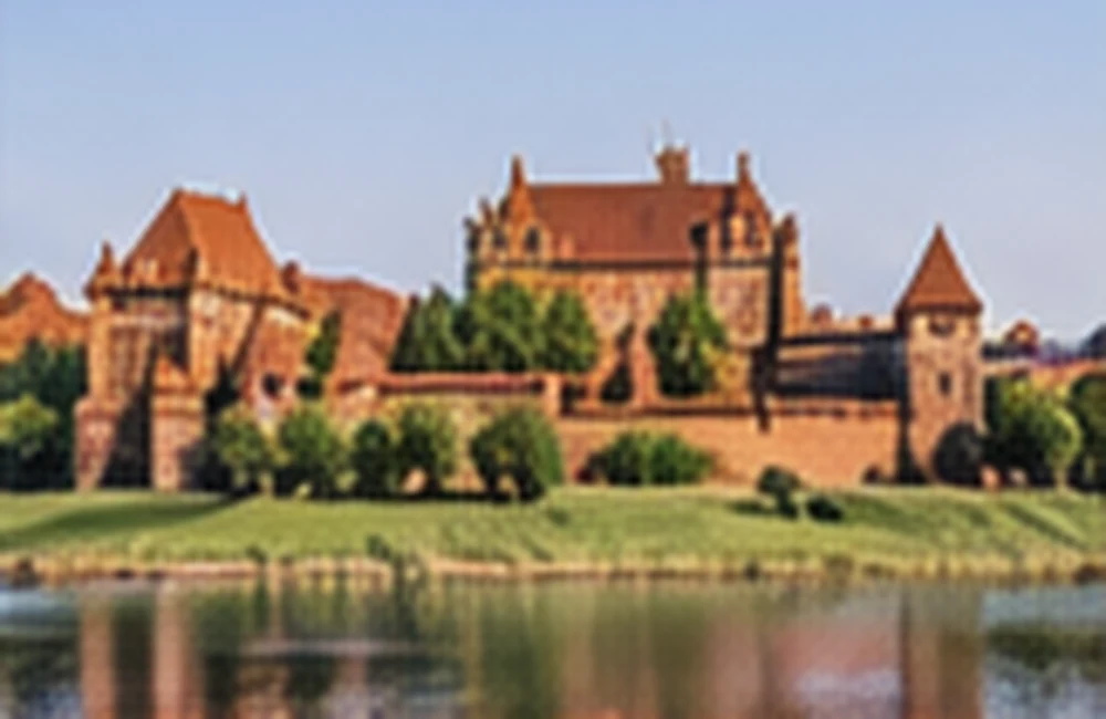 Malbork, Poland — Medieval brick castle