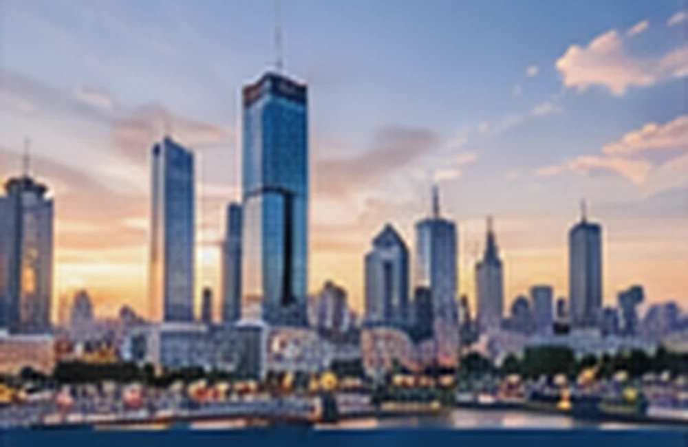 Warsaw, Poland — City skyline and historic centre